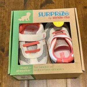 🌟EUC Stride Rite Baby Girl Shoes Sz 12-18 months🧸